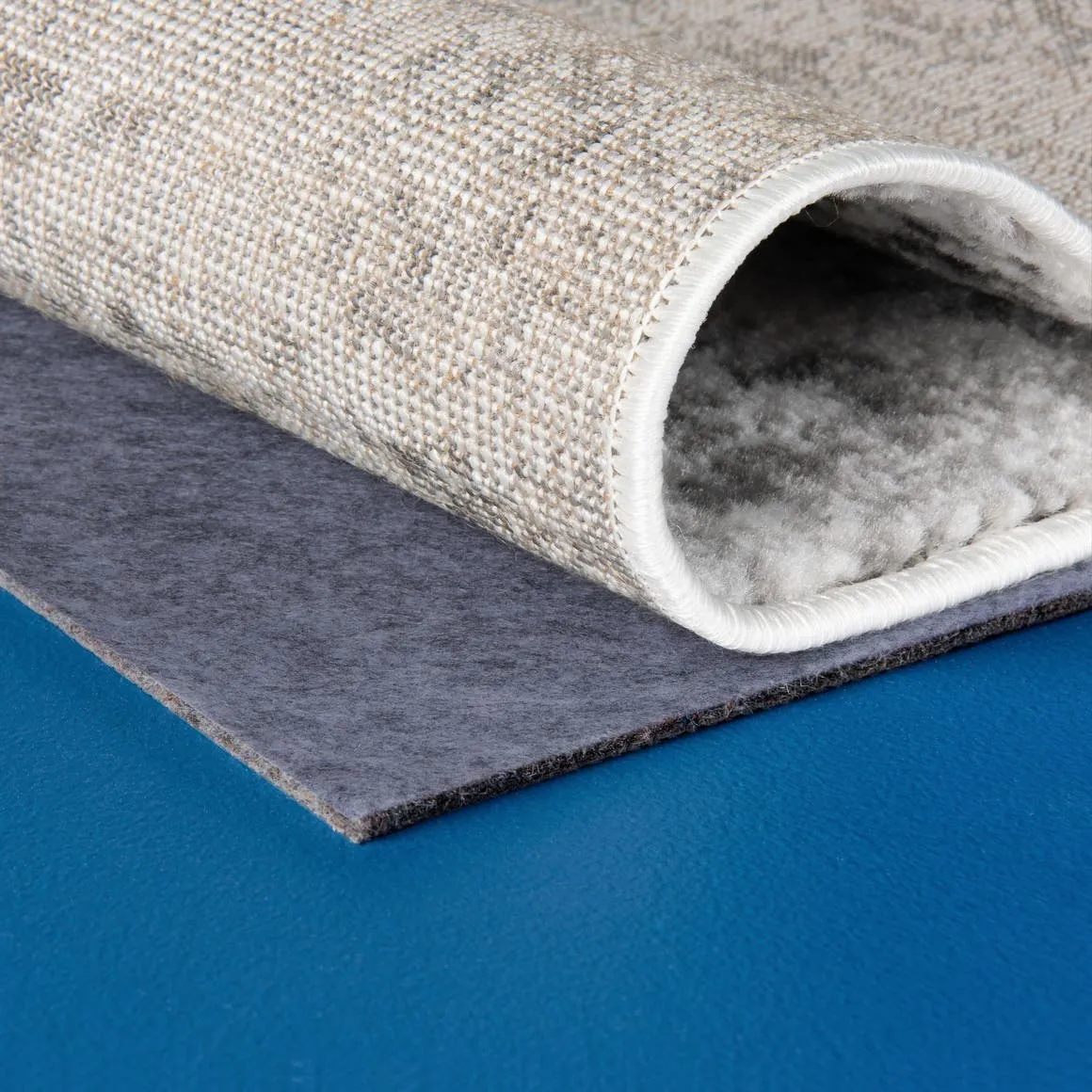 4' 1 x 6' 1 Luxe Oval Area Rug Pad Floor Protection Pad for Under Rugs & Carpet - OVAL SHAPE Sound Dampening Underlayment Cushion