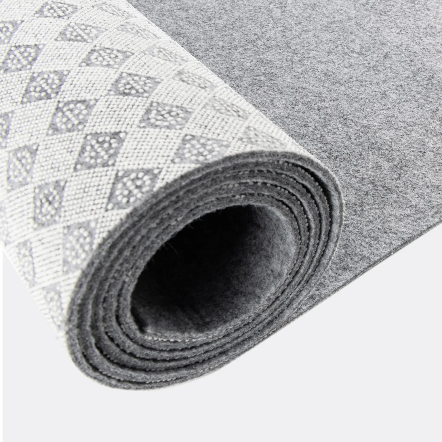7' 10 x 7' 10 Everyday Performance Round Area Rug Pad Floor Protection Pad for Under Rugs & Carpet Non-Slip Backing Soft Cushioned Mat - CIRCLE SHAPE