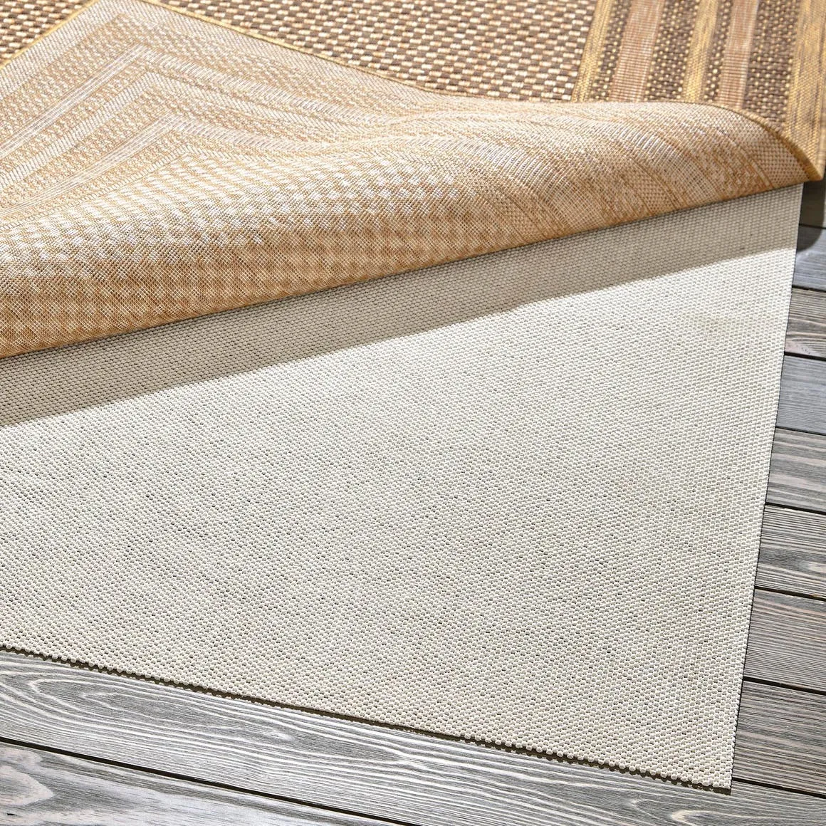 6' x 9' Eco Rectangle Area Rug Pad Floor Protection Pad for Under Rugs & Carpet Non-Slip Durable Rubber Underlayment
